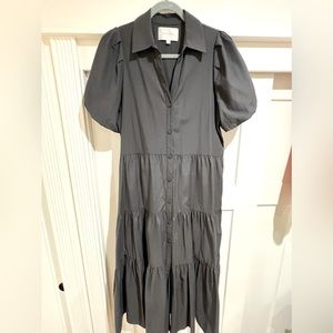 Brochu Walker, Havana dress in black, size large